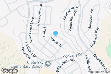Map image of the property - 3770 Dinosaur St