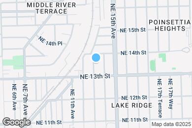 Map image of the property - 1324 NE 13th Ave
