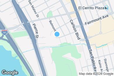 Map image of the property - 3353 Belmont Ave