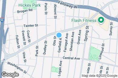 Map image of the property - 46 Garfield Ave