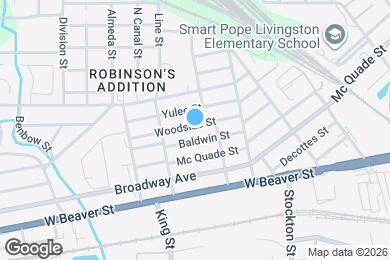 Map image of the property - 2078 Woodside St