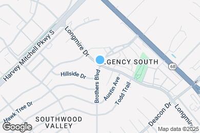 Map image of the property - 2400 Longmire Dr