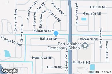 Map image of the property - 1647 Baker St NE