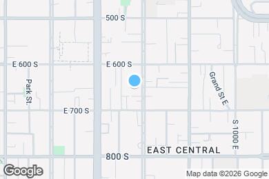 Map image of the property - 644 S 800 E