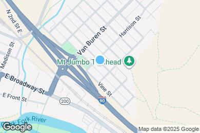 Map image of the property - 1015 Poplar St