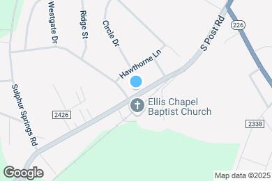 Map image of the property - 2110 S Post Rd
