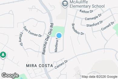 Map image of the property - 2104 Madiera Dr
