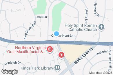 Map image of the property - 9009 Orange Hunt Ln
