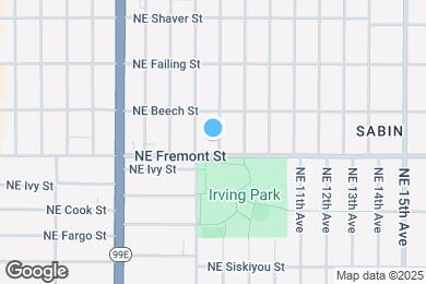 Map image of the property - 3521 NE 8th Ave