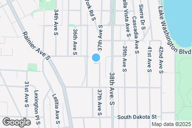 Map image of the property - 3813 37th Ave S
