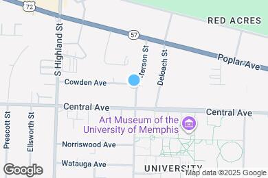 Map image of the property - 3641 Cowden Ave