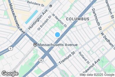 Map image of the property - 519 Columbus Ave