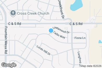 Map image of the property - 1280 Ancestra Dr