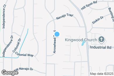 Map image of the property - 1118 Arrowhead Trail
