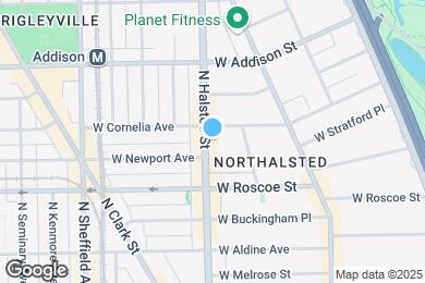 Map image of the property - 3445 N Halsted St