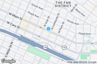 Map image of the property - 1627 W Main St