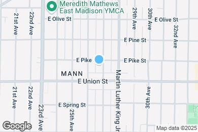 Map image of the property - 1427 27th Ave