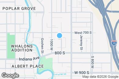 Map image of the property - 726 Post St