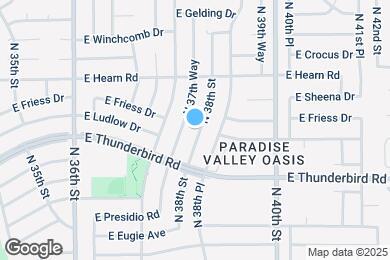 Map image of the property - 13842 N 38th St