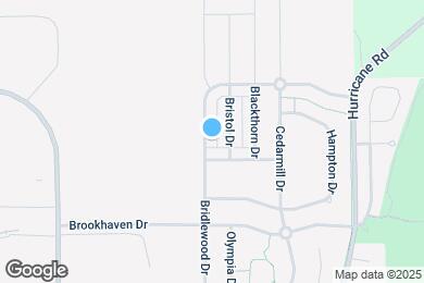 Map image of the property - 2317 Bridlewood Dr