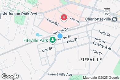 Map image of the property - 1102A Grove St