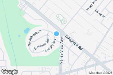 Map image of the property - 11446 Starlight Ave