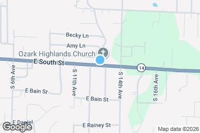 Map image of the property - 1414 South St