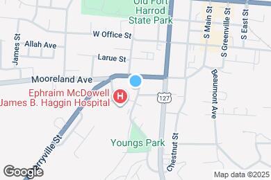 Map image of the property - 420 Linden Ave
