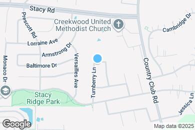 Map image of the property - 1724 Turnberry Ln