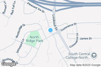 Map image of the property - 1701 Pleasant View Dr