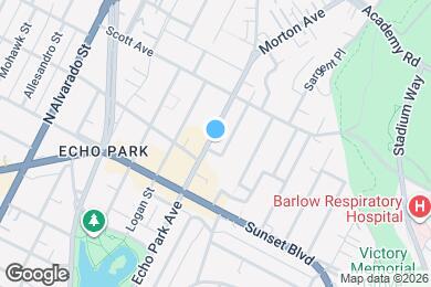 Map image of the property - 1412-1416 Echo Park Ave