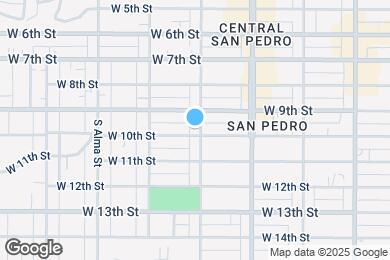 Map image of the property - 939 S Cabrillo Ave