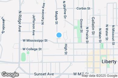 Map image of the property - 215 Maple St
