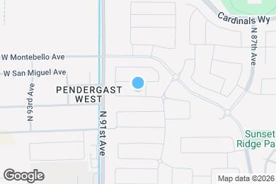 Map image of the property - 9014 W Luke Ave