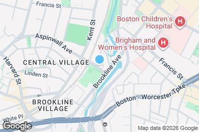 Map image of the property - 256 Aspinwall Ave