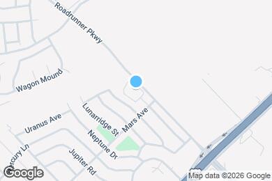 Map image of the property - 2595 Mars Ave