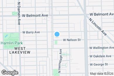 Map image of the property - 1746 W Nelson St