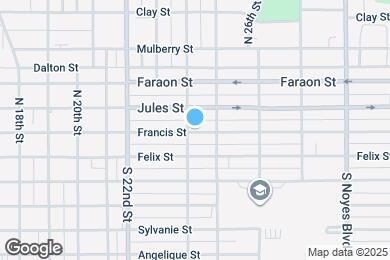 Map image of the property - 2407 Francis St