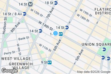 Map image of the property - 113 W 13th St