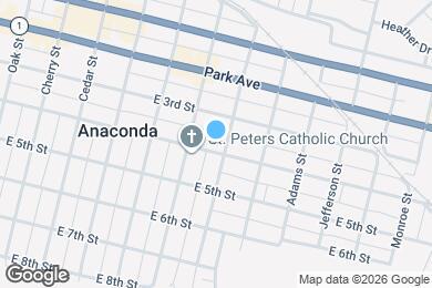 Map image of the property - 704 1/2 E 3rd St