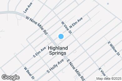 Map image of the property - 8 N Fern Ave