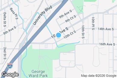 Map image of the property - 508 10th Ct S