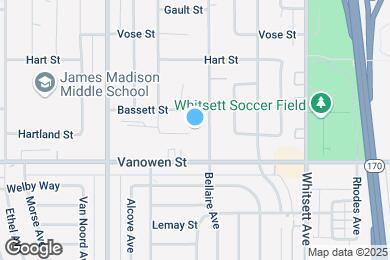 Map image of the property - 12715 Hartland St