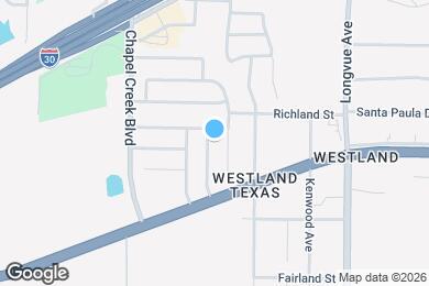 Map image of the property - 3321 Chapel Ridge Way