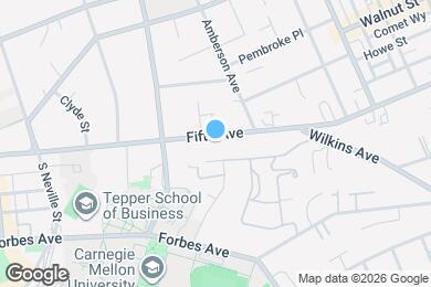 Map image of the property - 5030 5th Ave
