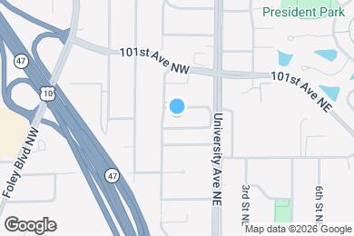 Map image of the property - Garden Oaks