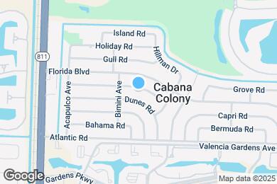 Map image of the property - 3626 Everglades Rd