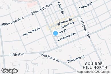 Map image of the property - 917 S Aiken Ave