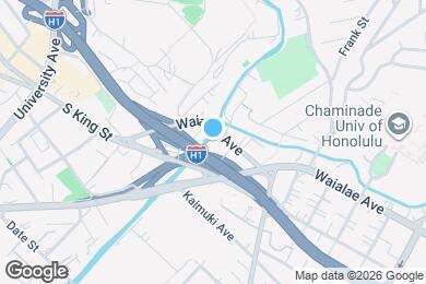 Map image of the property - 2845 Waialae Ave