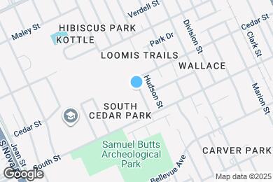 Map image of the property - 612 Cedar Park Dr